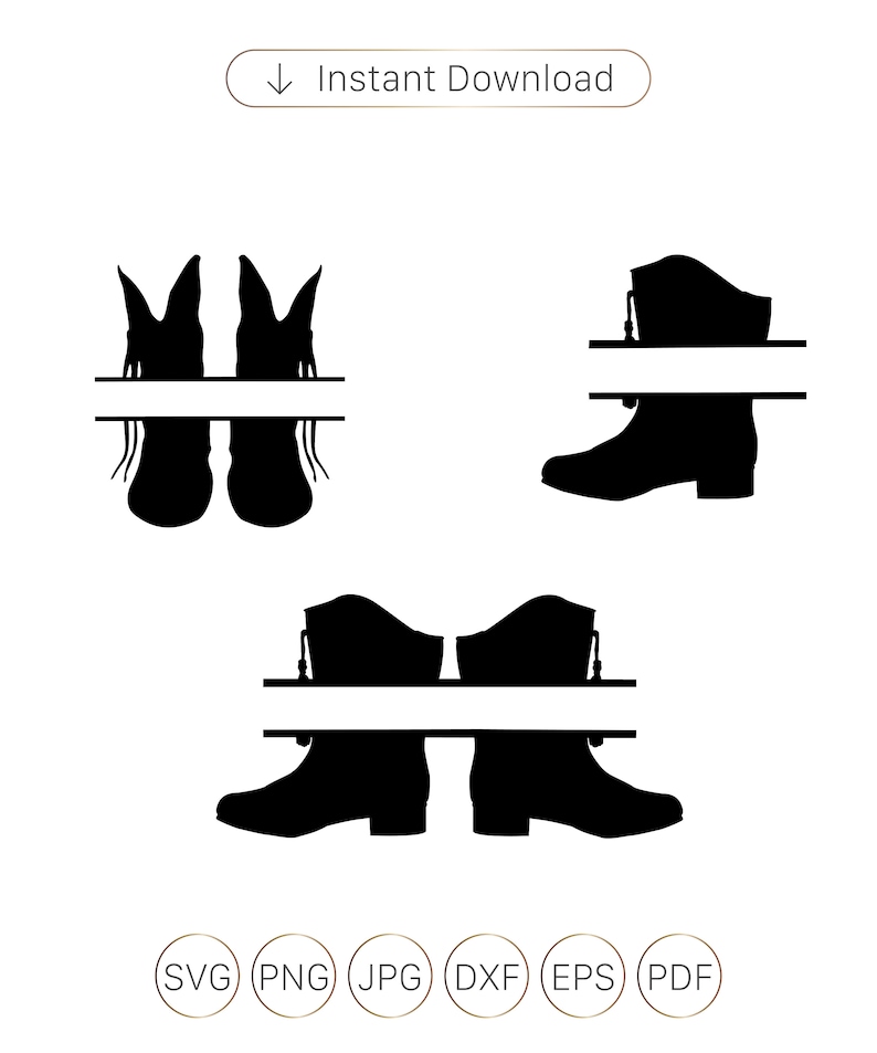 Drill Team Boot SVG Drill Team Boot Silhouettes Drill Team Etsy UK