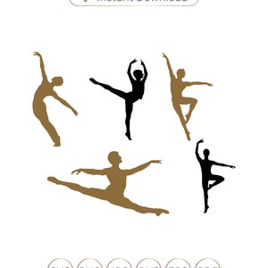 Balletttänzerin,Ballett Silhouette,Junge Ballett svg,Cut Files svg png jpg dxf digital grafik-clip art,personal use-vector art file Cricut
