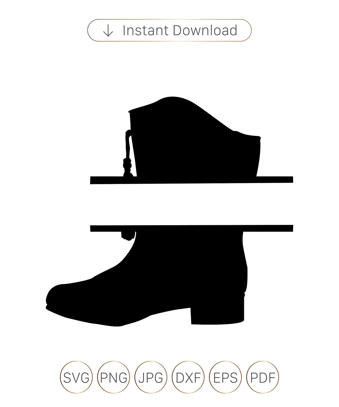 Drill Team Boot SVG, Drill Team Boot Silhouettes, Drill Team Majorette