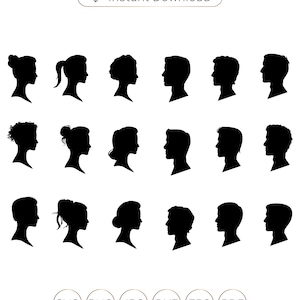 Man, Silhouette, Male, Face, Neck, Head, Chin, Cheek png