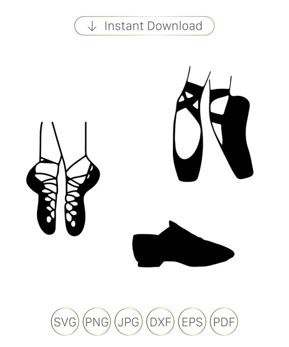 Ballet Shoes SVG Ballerina Shoesirish Dance Shoes Tap and - Etsy Australia