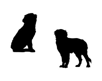 バーニーズ マウンテン ドッグ svg、犬 svg、バーニーズ マウンテン