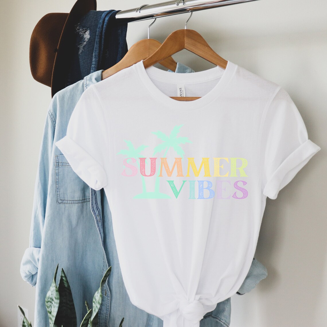 Simply Love Full Size SUMMER VIBES Graphic Cotton Tee