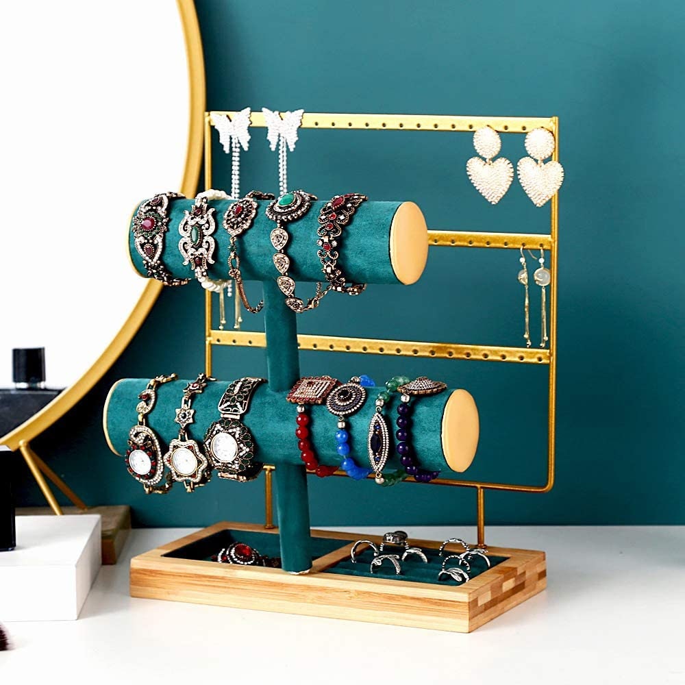 Organizador de joyas / Titular de pendientes / Anillo reloj y Etsy