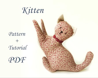 Spielzeug Katze Anleitung, verspieltes Kätzchen PDF