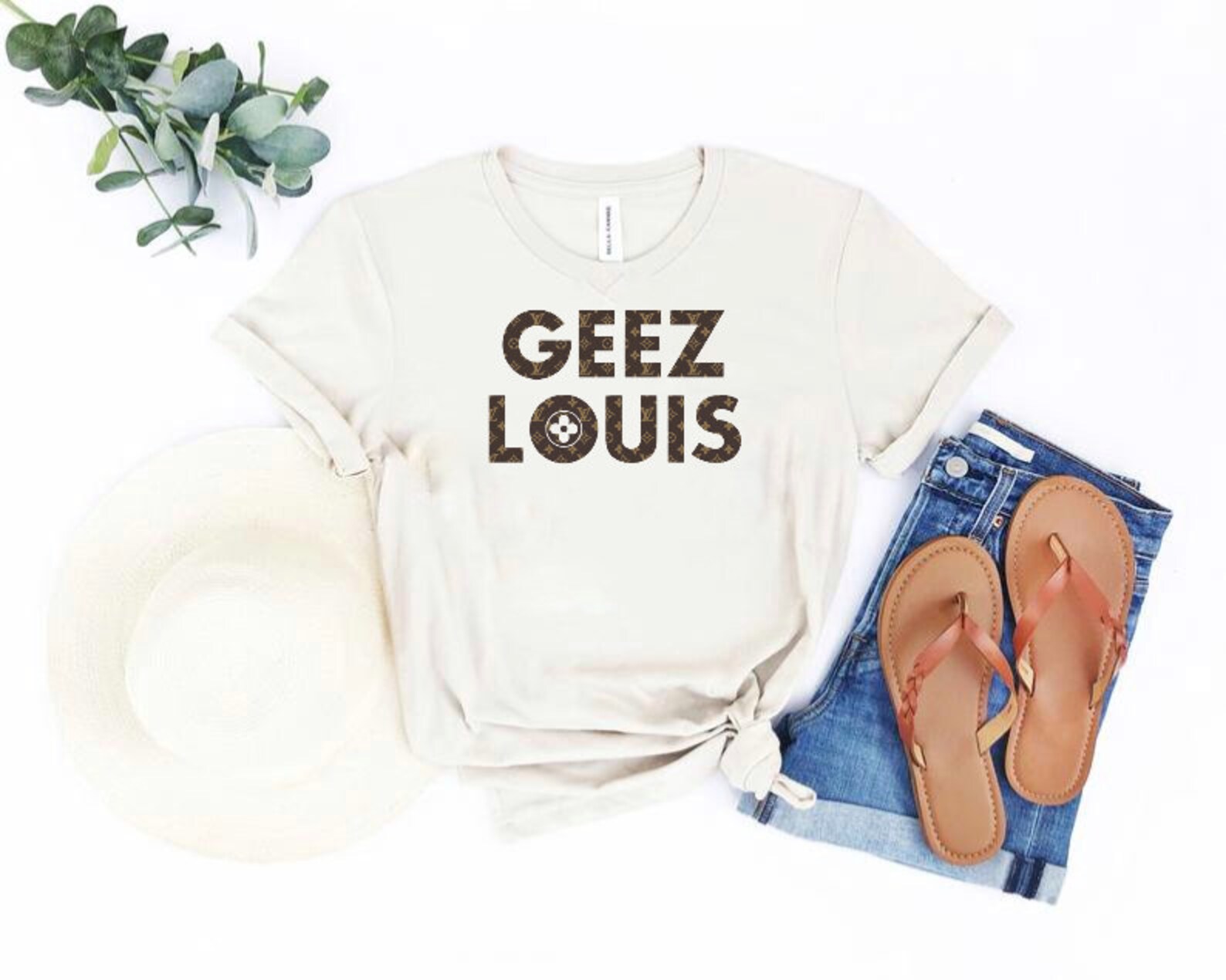 Geez Louis tee Etsy