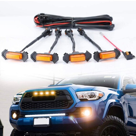 201621 Toyota Grill Lights Raptorstyle Grille Light Etsy