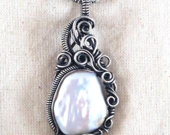 16+2”, Vintage Mizuki Jewelry Sterling Silver 925 Black Leather