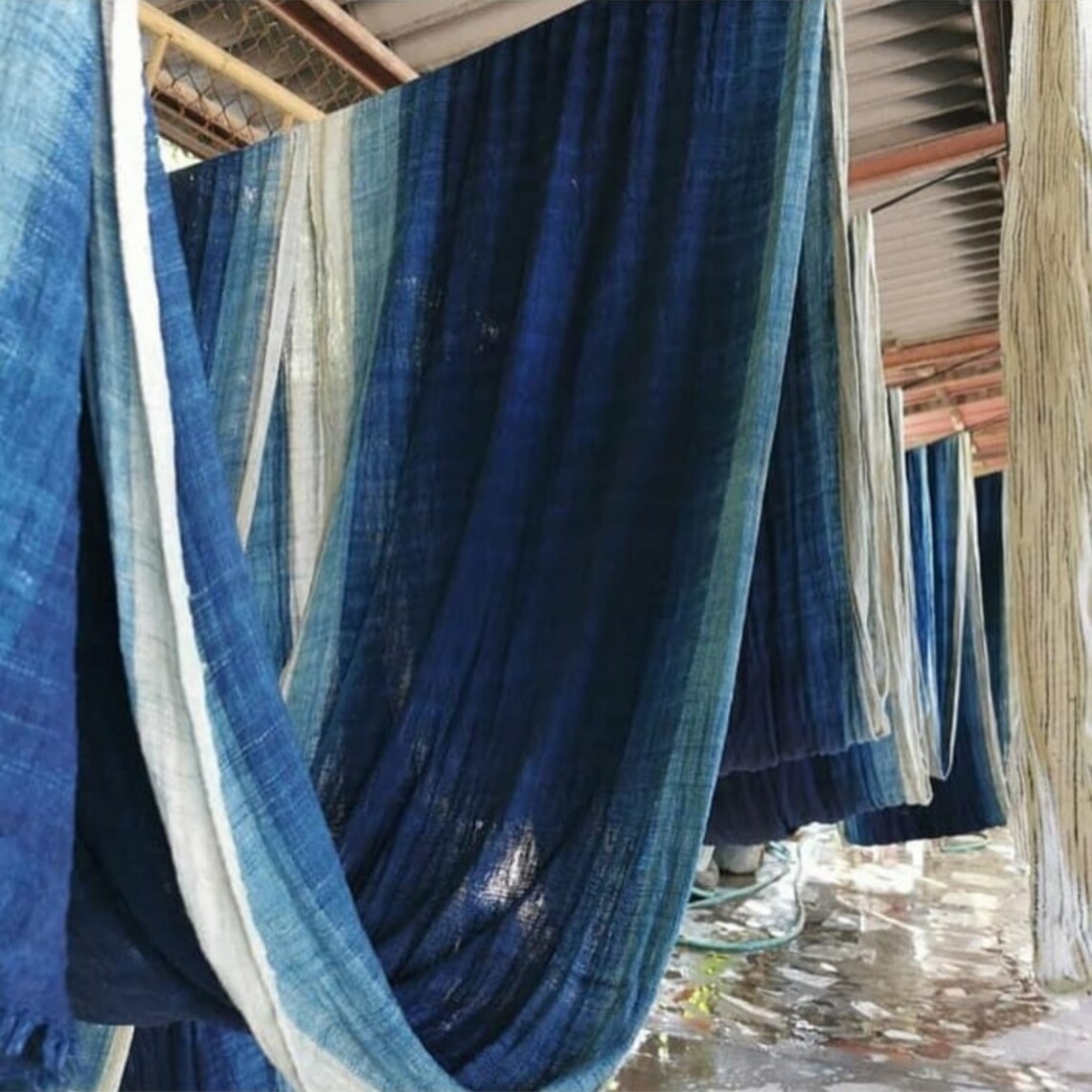 Tejido DE ALGODÓN TEJIDO A MANO Etsy