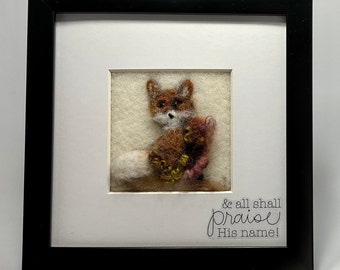 A red fox. A tiny moment.