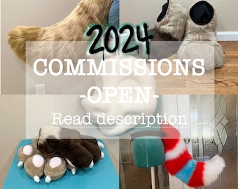 Fursuit Commissions OPEN - Heads and Parts Only