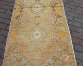 Vintage oushak 2 39 8 39 39 x8 39 0 39 39 feet Turkish Gorgeous design patterned entry kitchen geeric gray carpet Distressed oriental , FREE SHİPPİNG 1529
