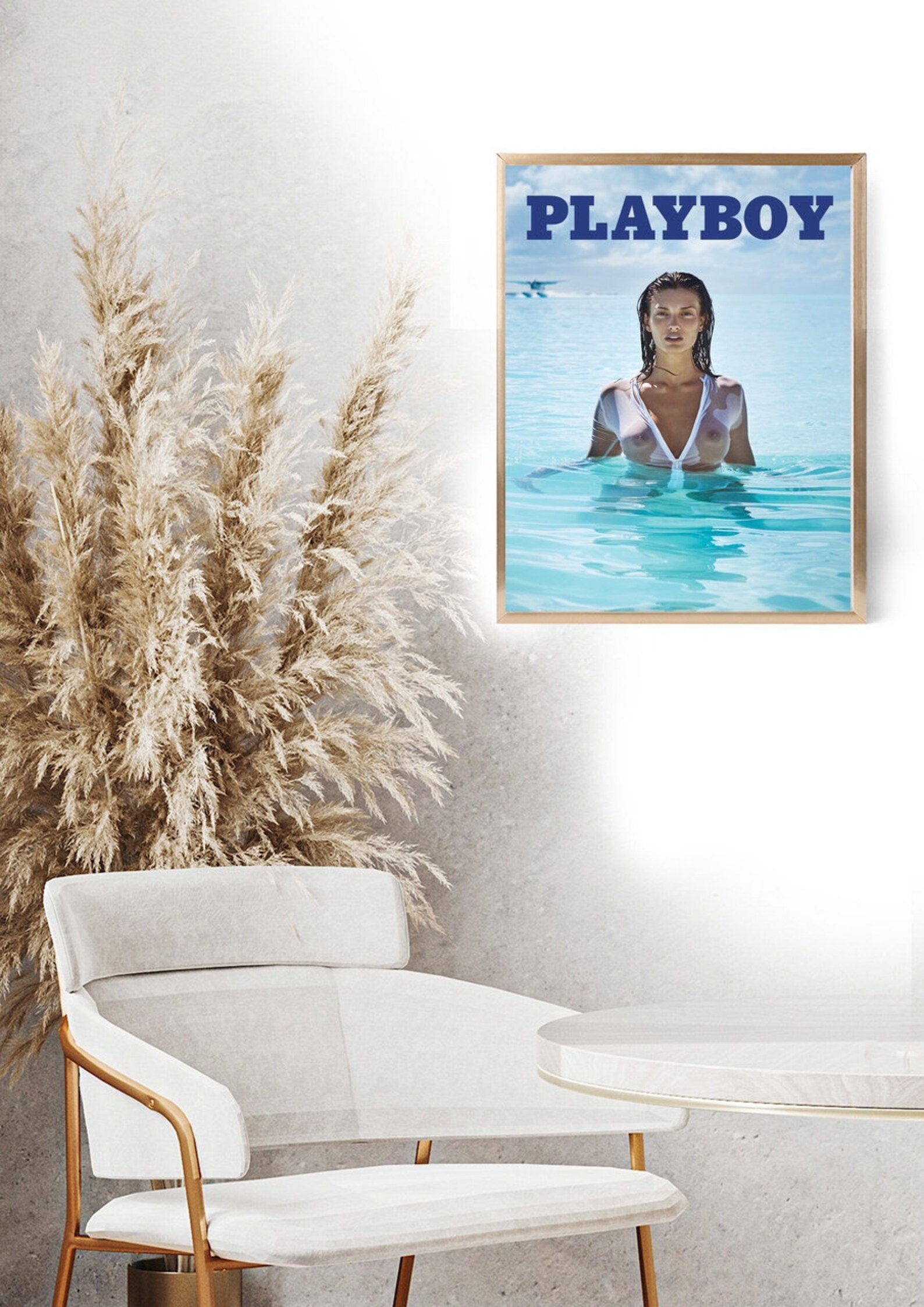 Dana Taylor Sexy nude art Sexy playmate play boy poster print | Etsy