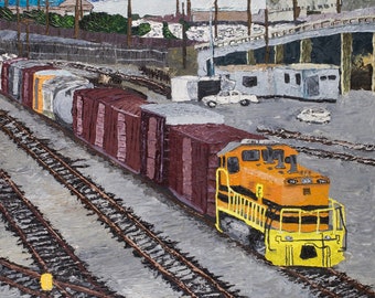 San Diego Train Yard