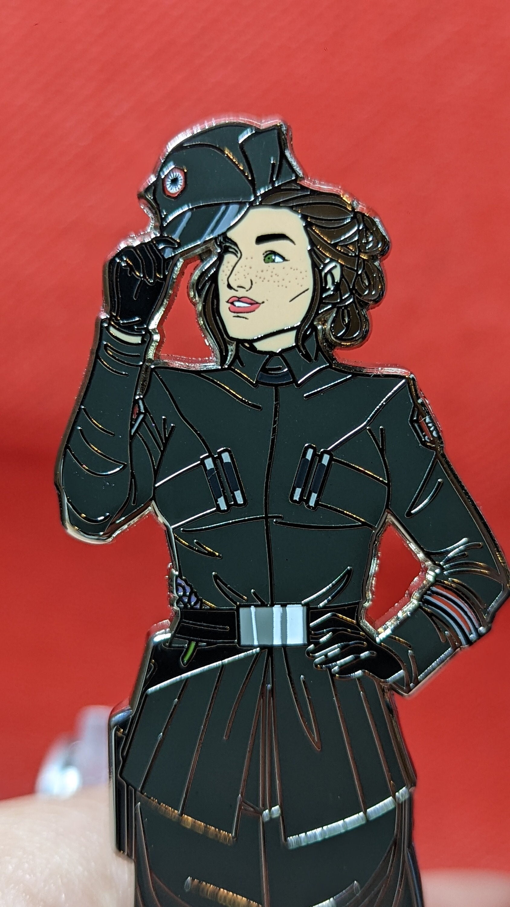 First Order Spy Rey - Enamel Pin (LE 50) - Etsy