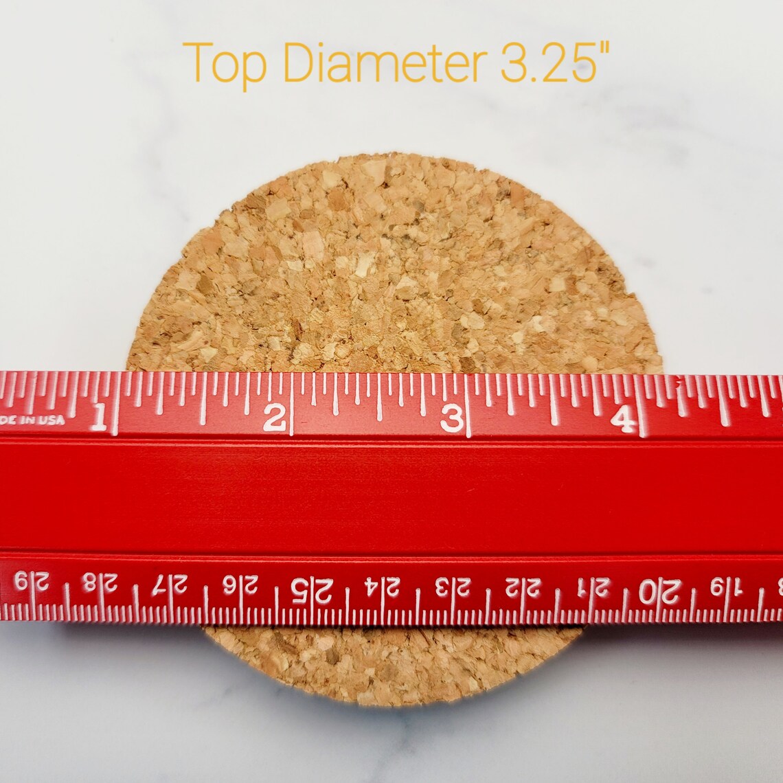 Dozen 3.25 inch Tapered Cork Tops Etsy