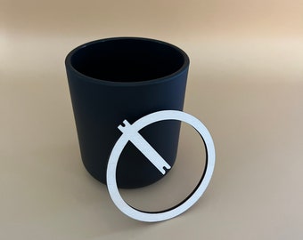 Custom Wick Holder Tool: Single Wick Candle Stabilizer