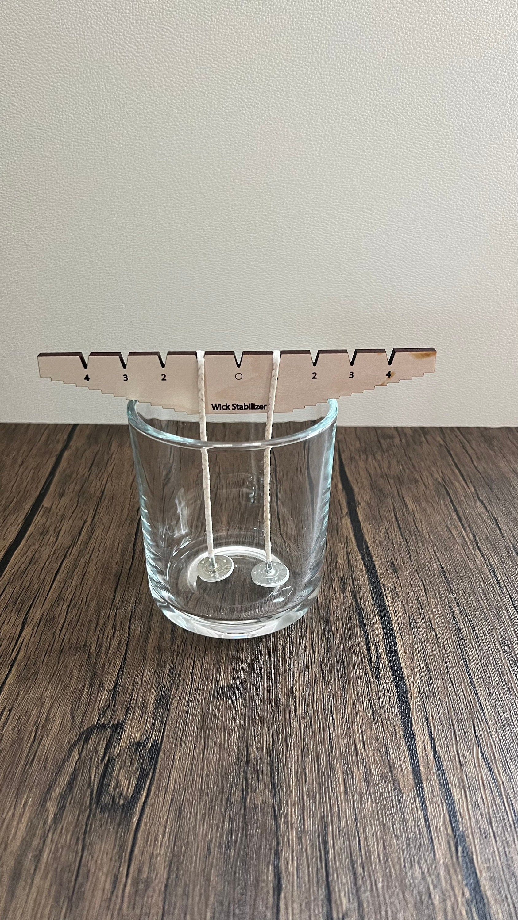 Wooden Candle Wick Holder, Candle Wick Bar DIY Professional Safe