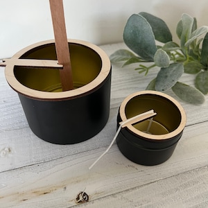 Custom Wick Holder Tool for Single Wick Candle, 1-Wick Stabilizer, Wooden and Cotton Wick Holder
