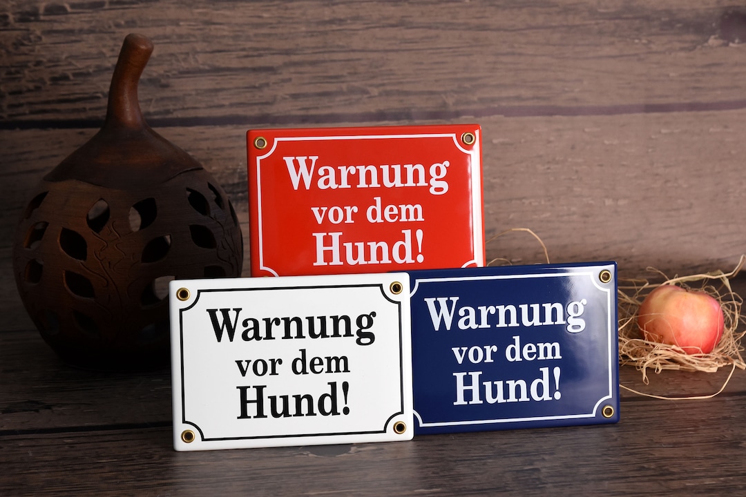 Warnung Vor Dem Hundenull