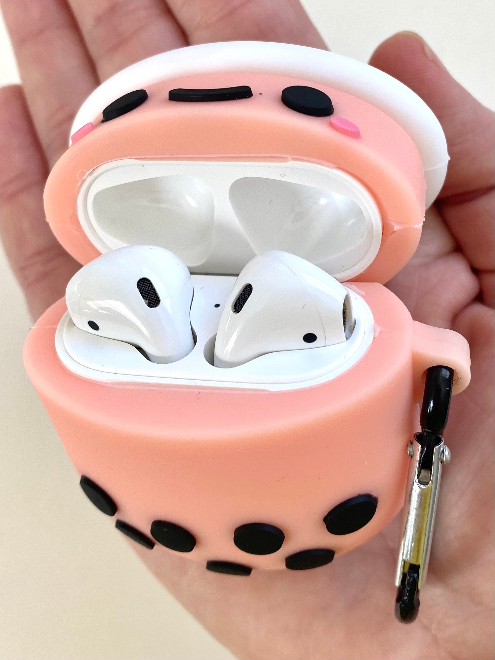 Airpod Case Cute Airpod Case Boba Tea Airpod Case Kawaii Etsy