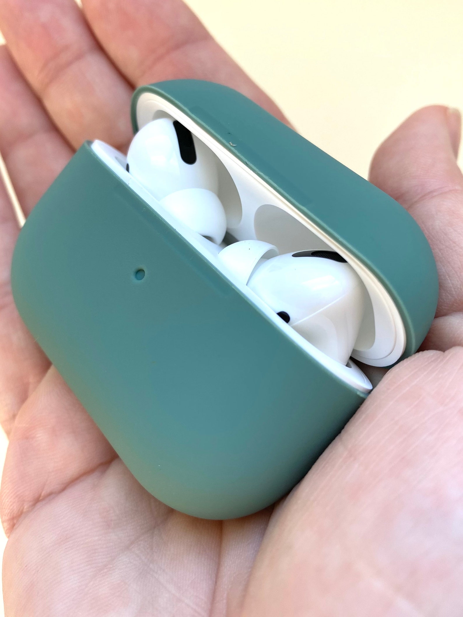 Airpod Pro Case Cute Airpod Pro Case Moss Green Airpod Case | Etsy