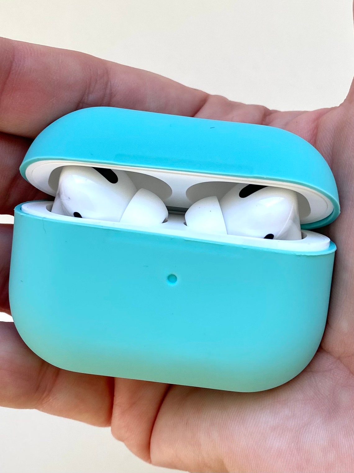 Airpod Pro Case Cute Airpod Pro Case Light Blue Airpod Case Etsy