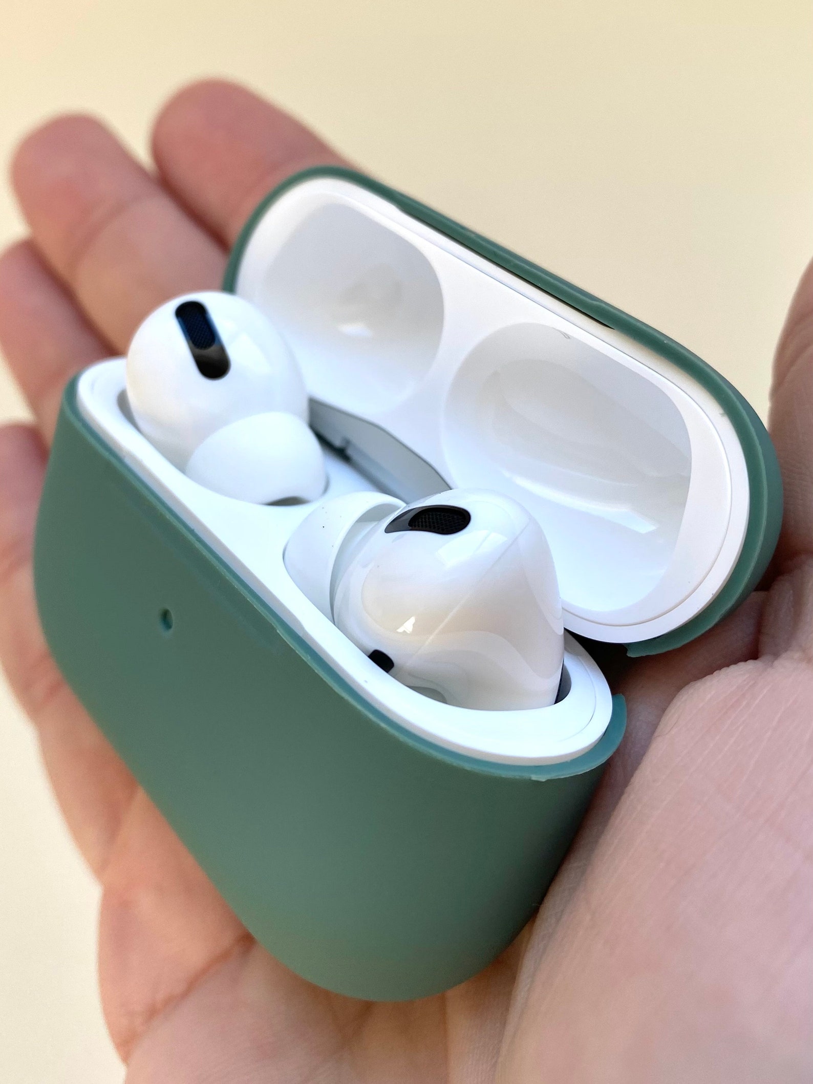 Airpod Pro Case Cute Airpod Pro Case Moss Green Airpod Case | Etsy