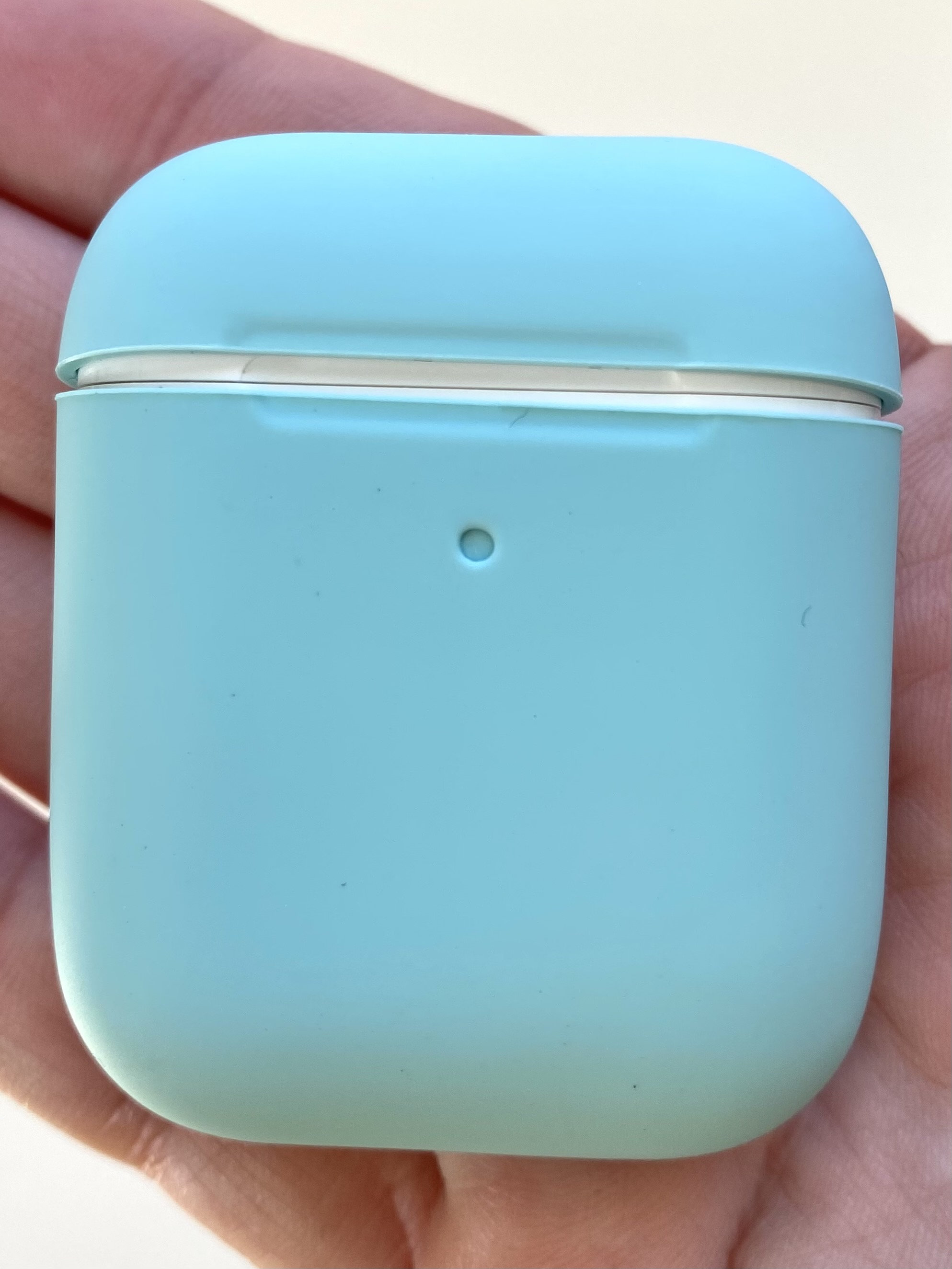 Airpod Case Cute Airpod Case Silicone Light Blue Airpod Case Etsy