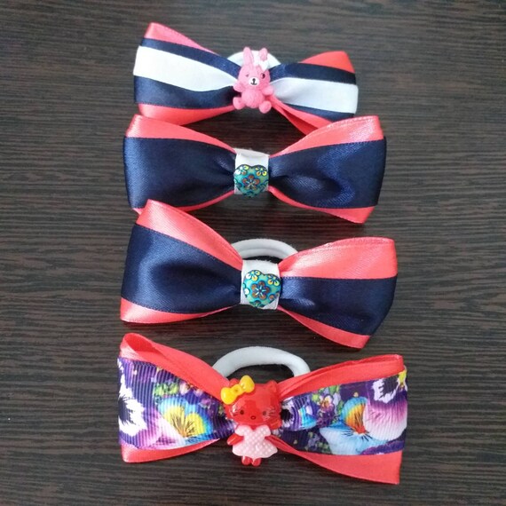 Set of elastic bands for hair Etsy