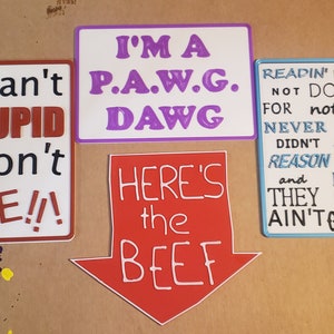 Squidbillies Early Cuyler&#39;s hat signs