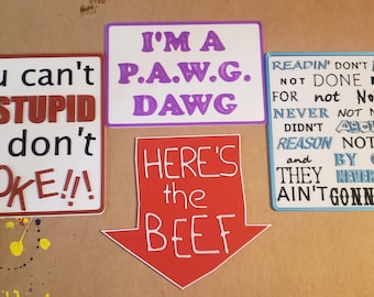 Borden met vroege Cuyler's-hoed van Squidbillies