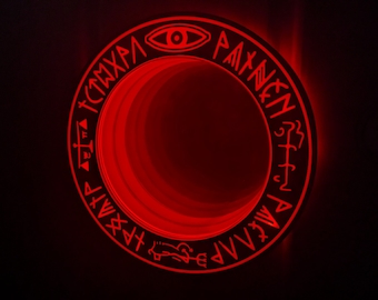 SH 4 Hole in Wall LED Infinity Light