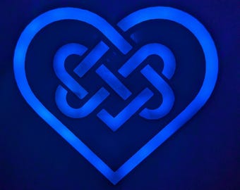 Celtic Heart Night Light