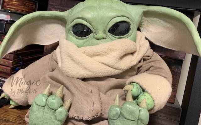 Handmade Baby Grogu Yoda Doll Etsy