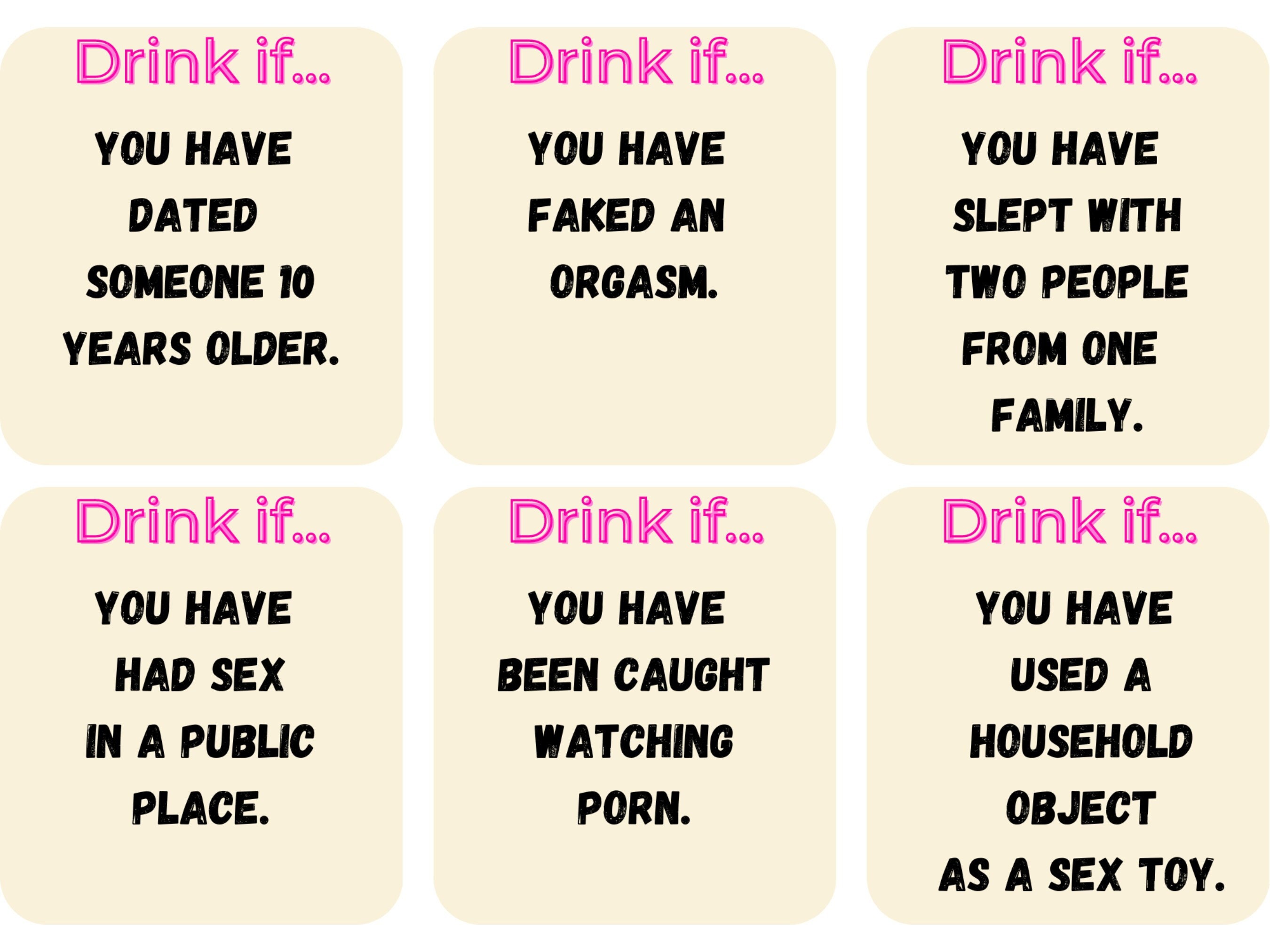 Drinking Card Games Adult Drinking Games Pdf Drink If image