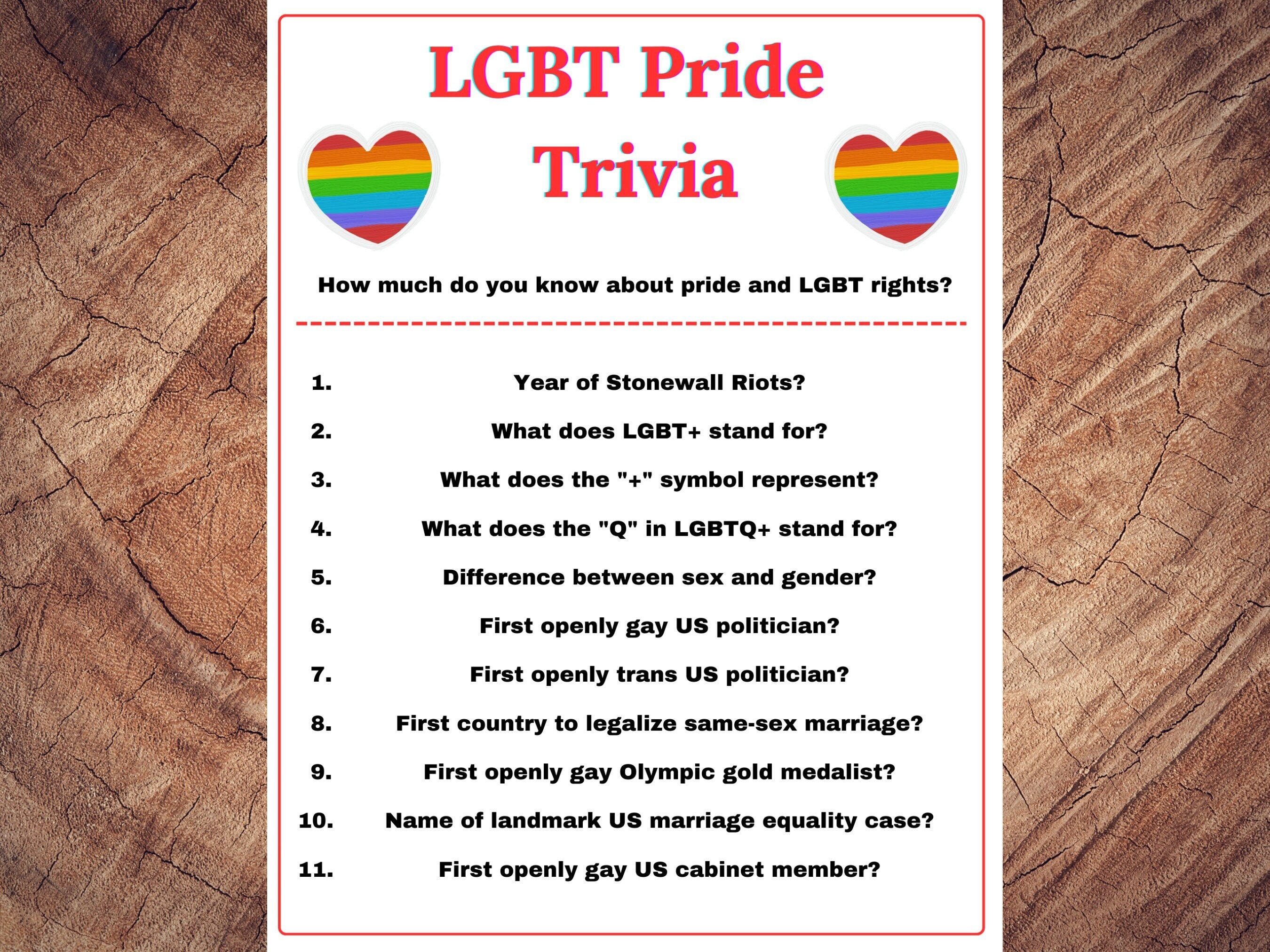 Fun Trivia Icebreaker Questions To Celebrate Pride At Work