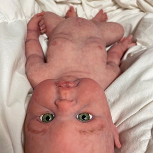 Helkropps silikon knubbig flicka eller pojke. 20 tum 3,8 kg. Levereras med massor av artiklar. Läs alla beskrivningar först: https://babiesbyanabanana.etsy.com bild 5