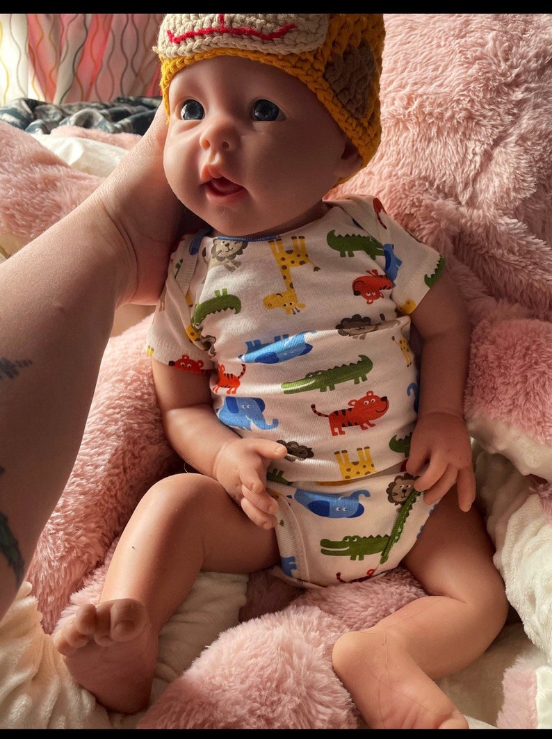 Full Silicone Reborn Baby Boy Doll Comes With Full Box Opening Etsy