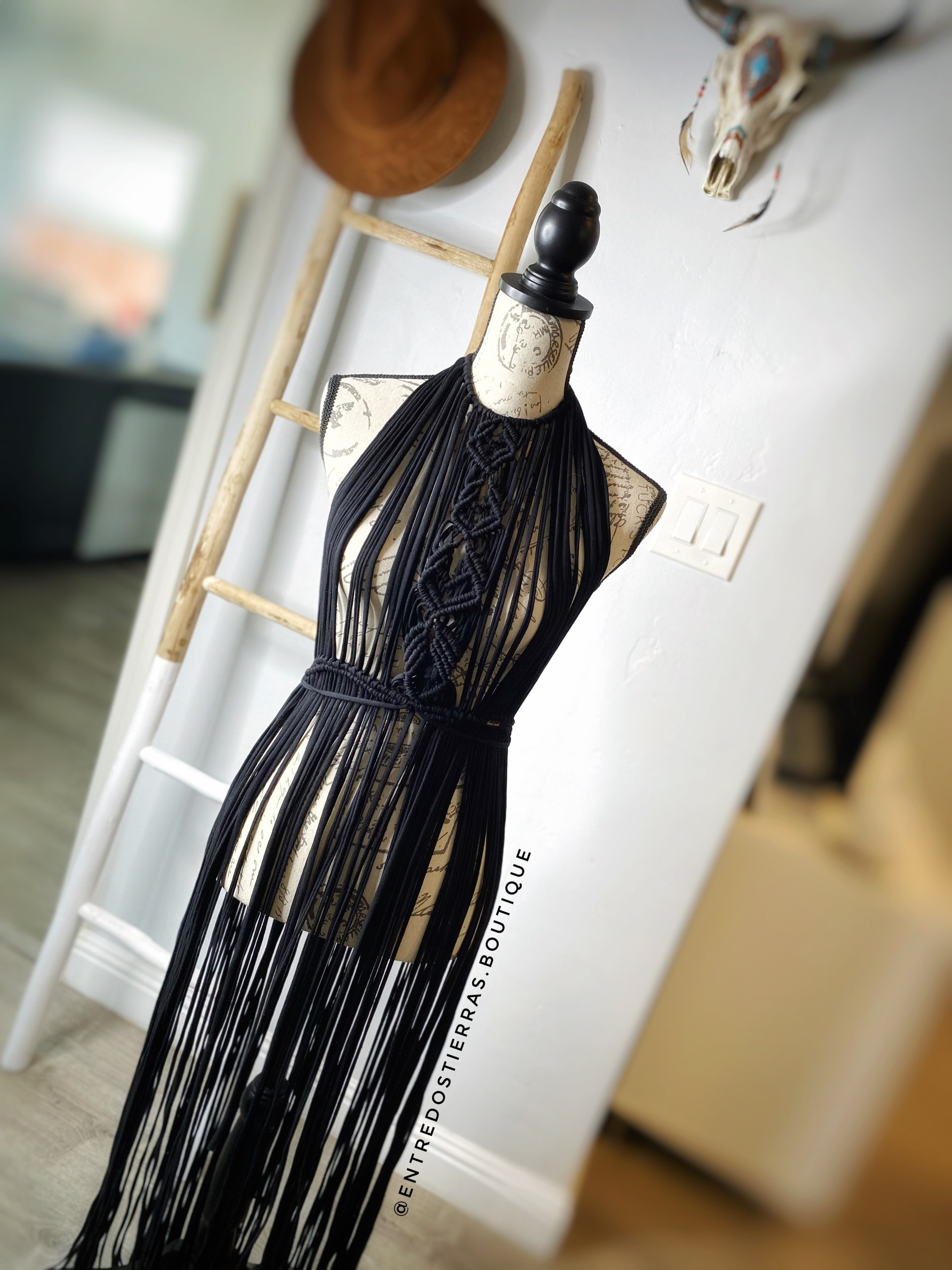 chinese dress ladies Fleur du Mal | Fringe Maxi Dress | Xs main image 1