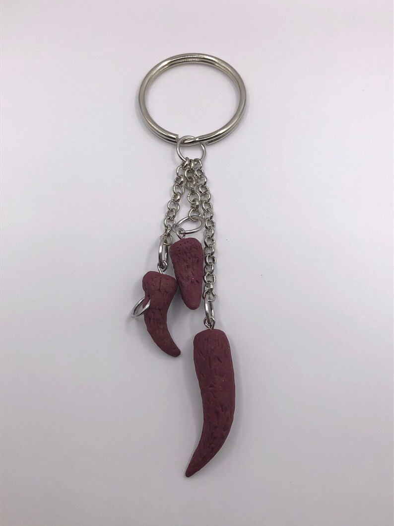 Chained horns Keychain