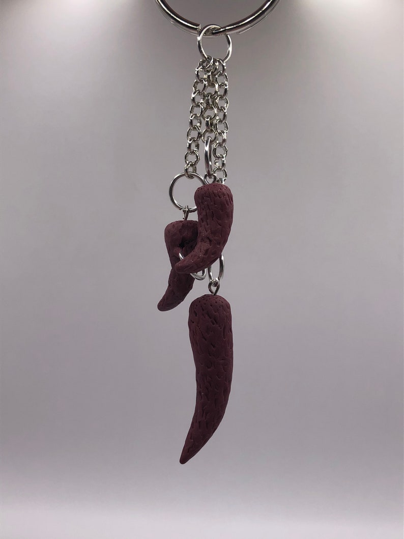 Chained horns Keychain