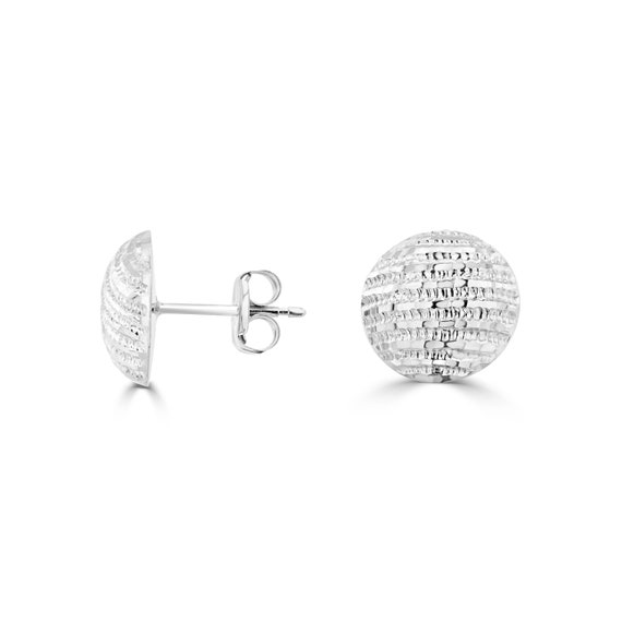 9ct filligree 10mm dome studs 9ct filligree 10mm dome studs