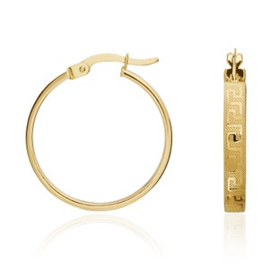 9 kt geelgouden Griekse sleutelring, 24 mm