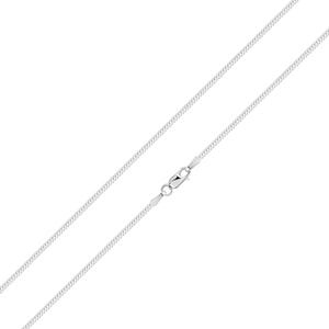 925 Sterling Silver 1.8mm Flat Snake Chain Necklace, 18"