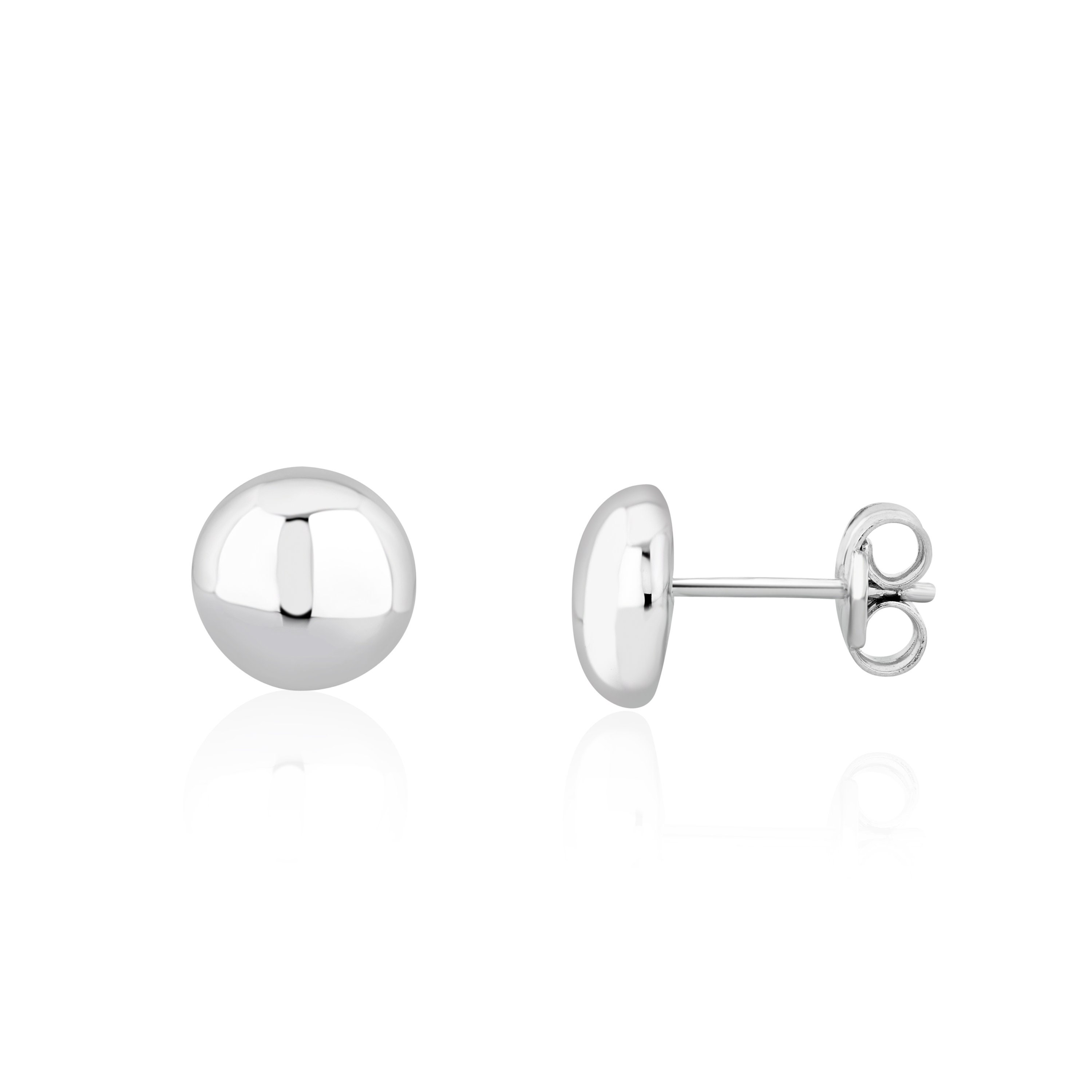 Buy Silver Stud Earrings Silver Plated Moonstone Ear Studs Pair of Small  Round Spiral Button Post Earrings with White Grey Gemstone Bohemian Ethnic  Tribal Jewelry Gift for Women moonstone Online at desertcartINDIA