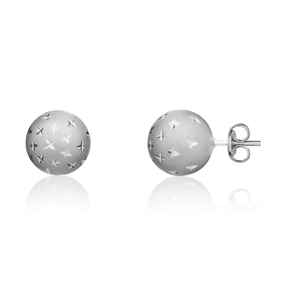 9ct 10mm ball studs 9ct 10mm ball studs