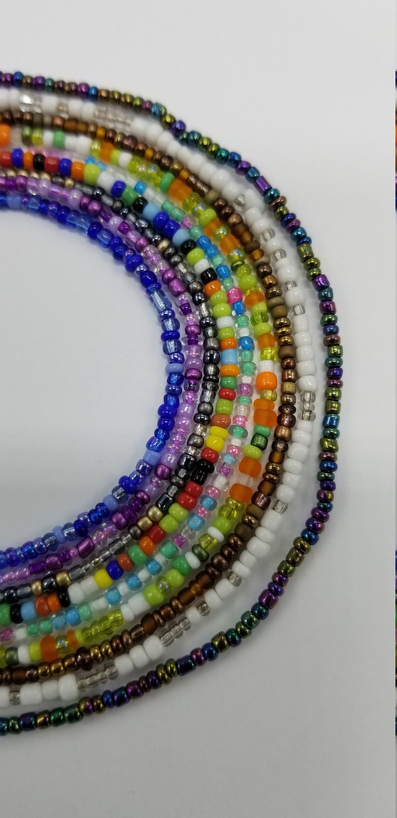 Small Waist Beads Plus African Belly Chain Weight Loss Etsy