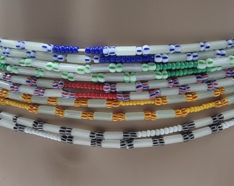 Tie On Waist Bead, Women Belly Chain, Body Jewelry