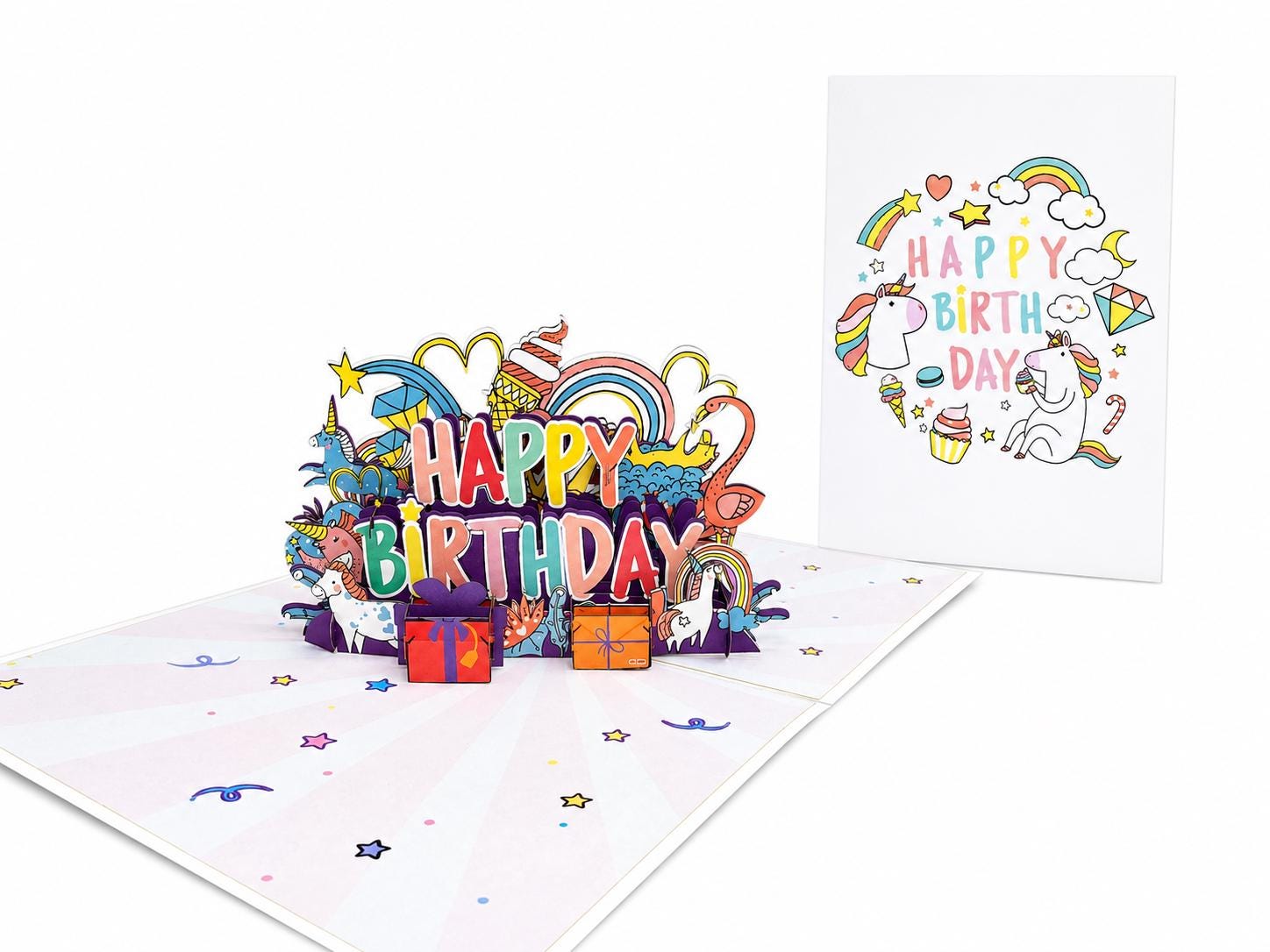 Unicorn pop up card - Etsy 日本